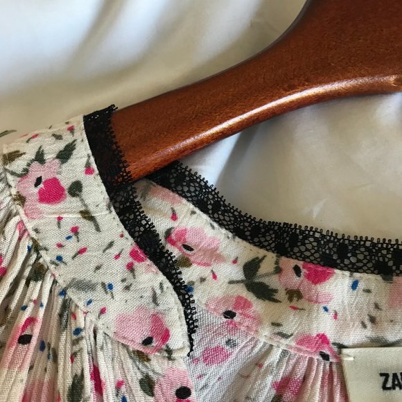 Zadig & Voltaire liberty print blouse, size M - Picture 4 of 6